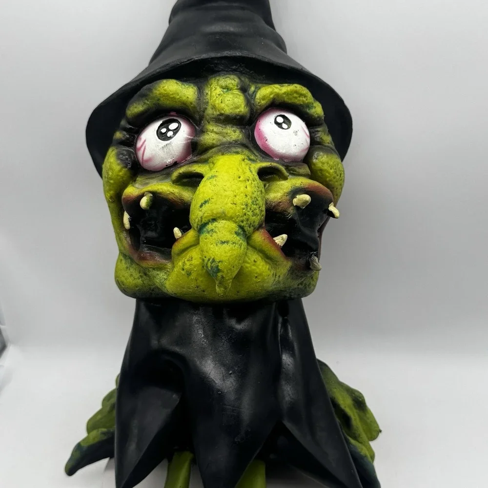 Halloween Rubber Hanging Witch 21